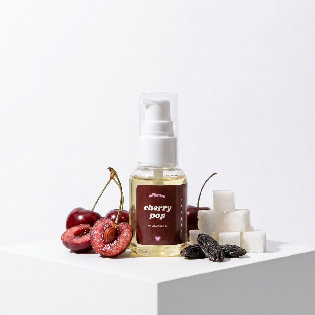 cherry pop body oil